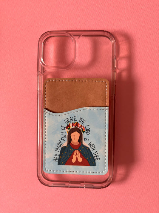 Hail Mary Phone Card Holder