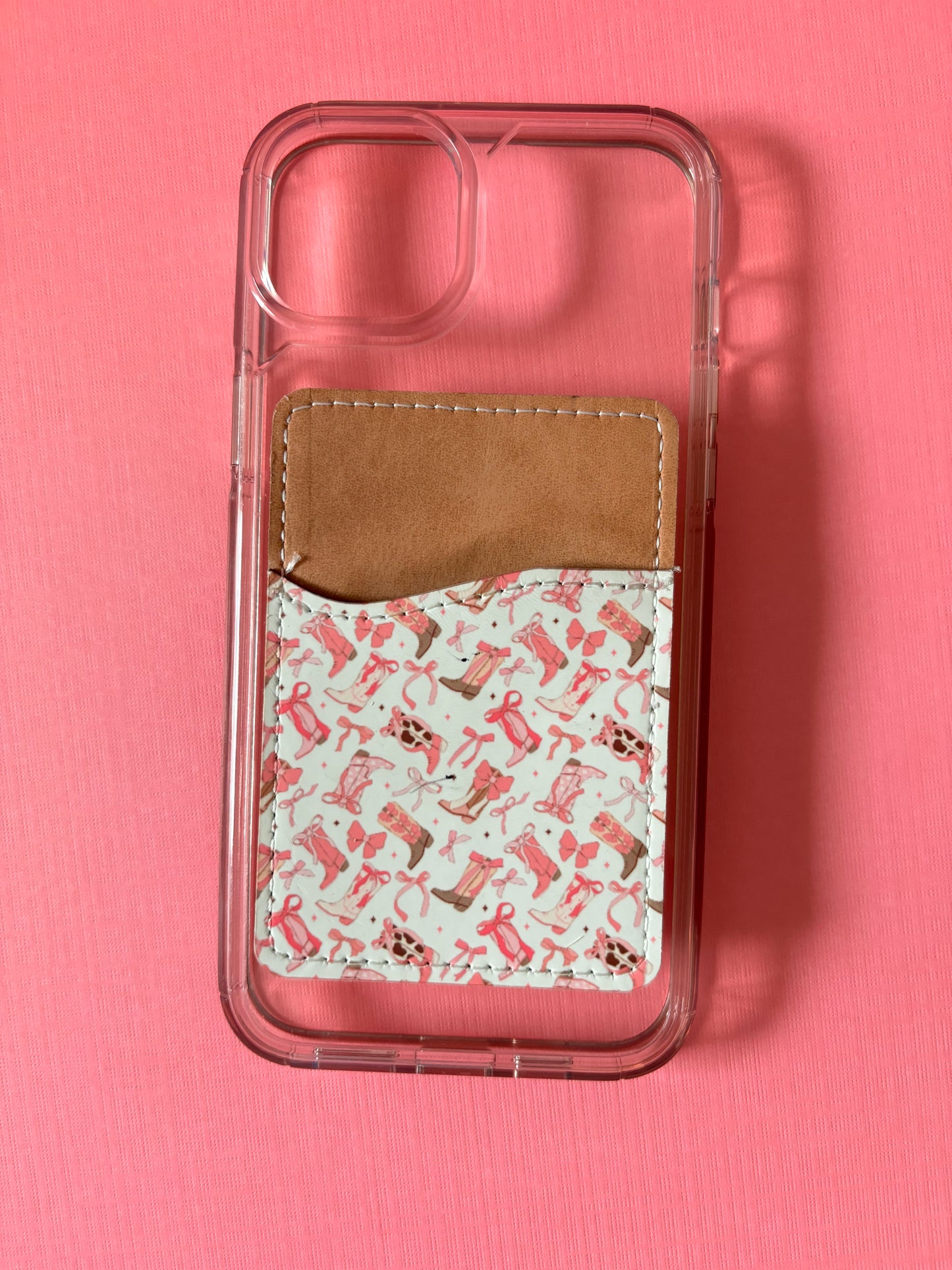 Coquette Cowgirl Phone Card Holder